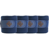 Kentucky Bandages Polar Fleece Glitter Navy