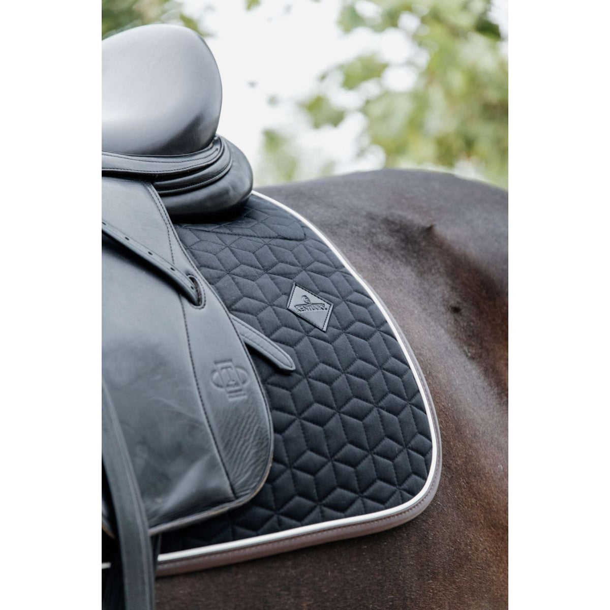 Kentucky Saddlepad Skin Friendly Dressage Black