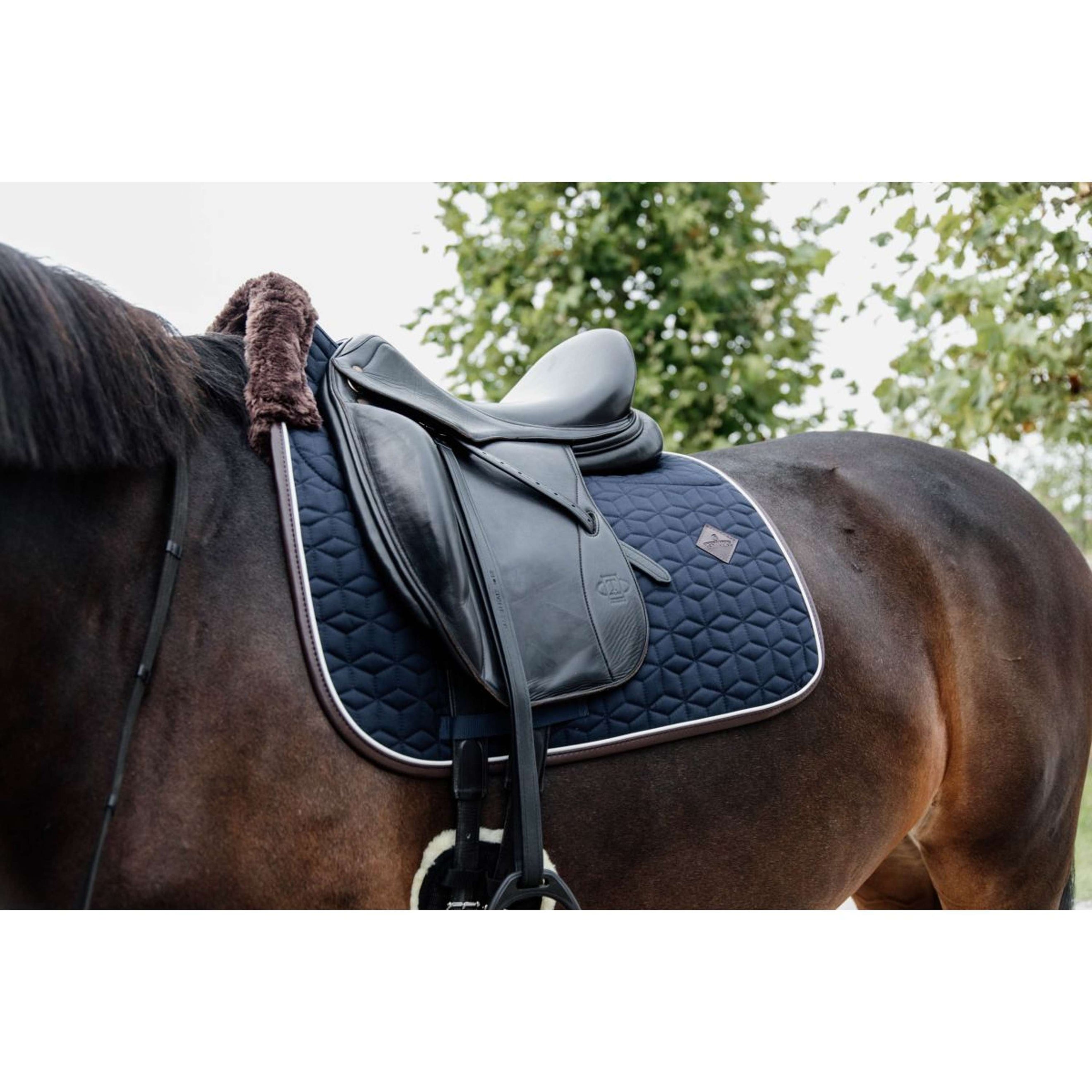 Kentucky Saddlepad Skin Friendly Dressage Navy