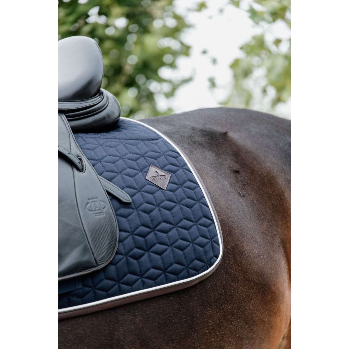 Kentucky Saddlepad Skin Friendly Dressage Navy