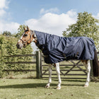 Kentucky Turnout Rug All Weather Quick Dry Fleece with Neck 150g Navy