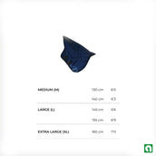 Kentucky Neck Cover All Weather 150g Navy