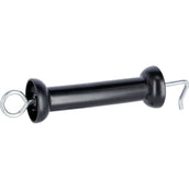 Kerbl Gate Handle Soft Grip with a Hook Black