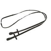 Kerbl Reins Rubber Anti-slip Black/Brown