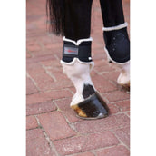 Covalliero Fetlock Boots TecAir Synthetic fur Black