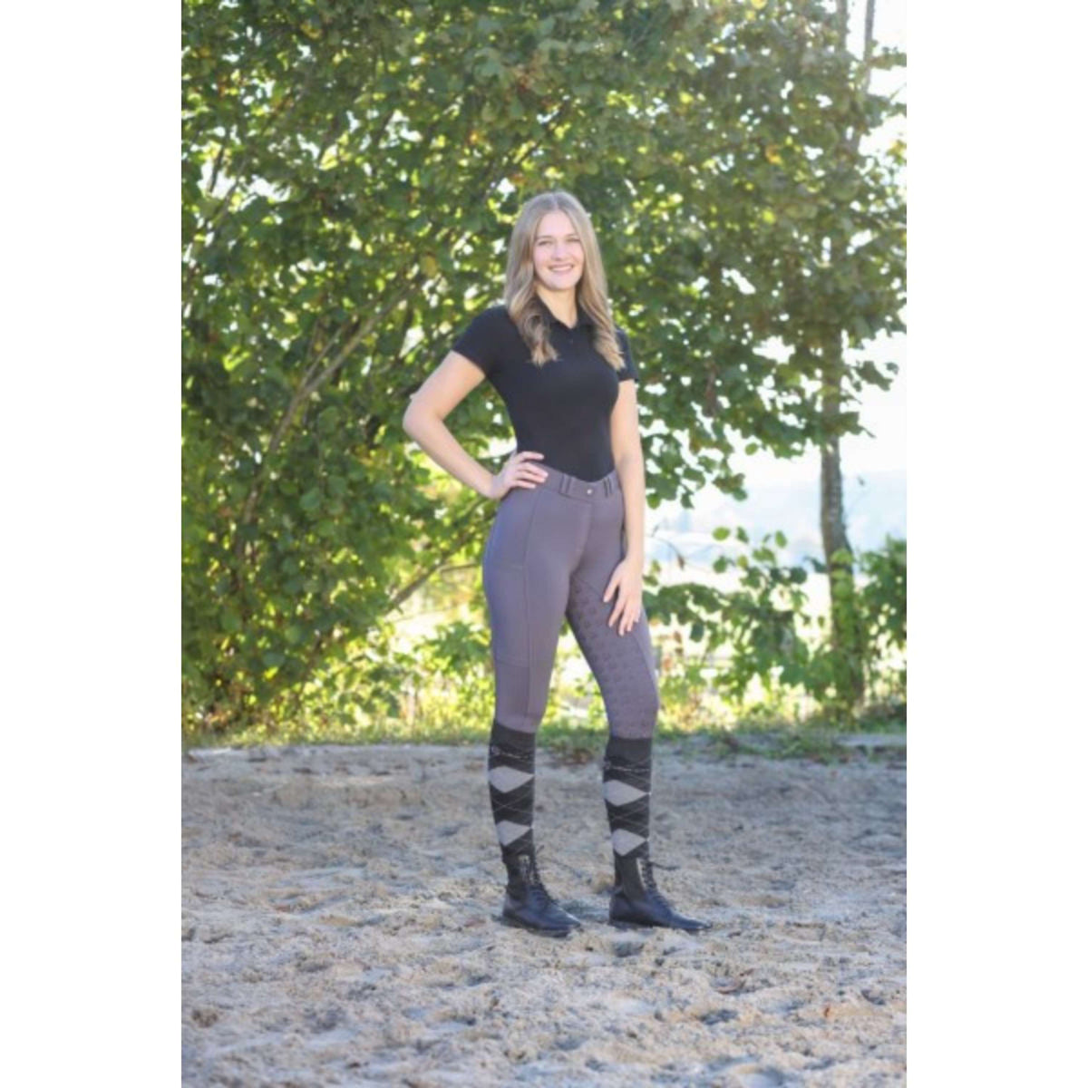 Covalliero Breeches ClassicStar Graphite