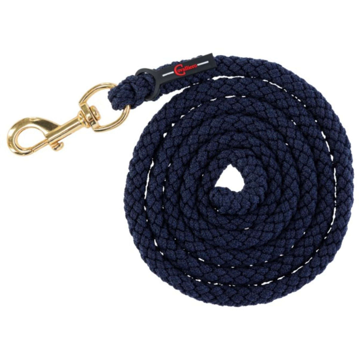 Covalliero Lead Rope TopLine with Carabiner Navy