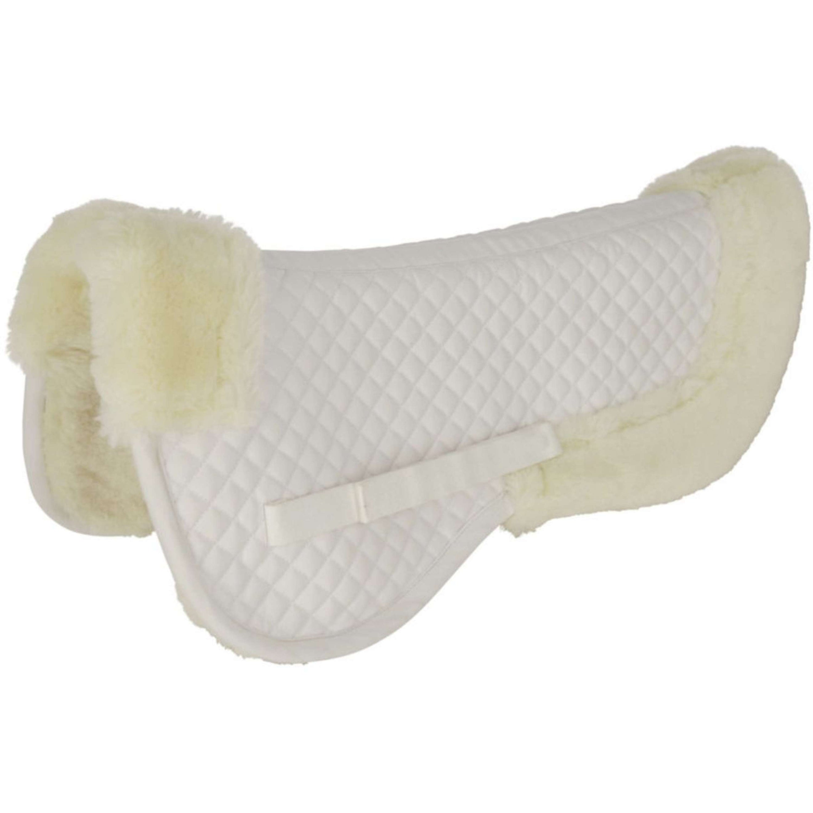 Kerbl Half Pad Fake Fur White