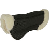 Kerbl Half Pad Corrective Antislip Fake Fur Black