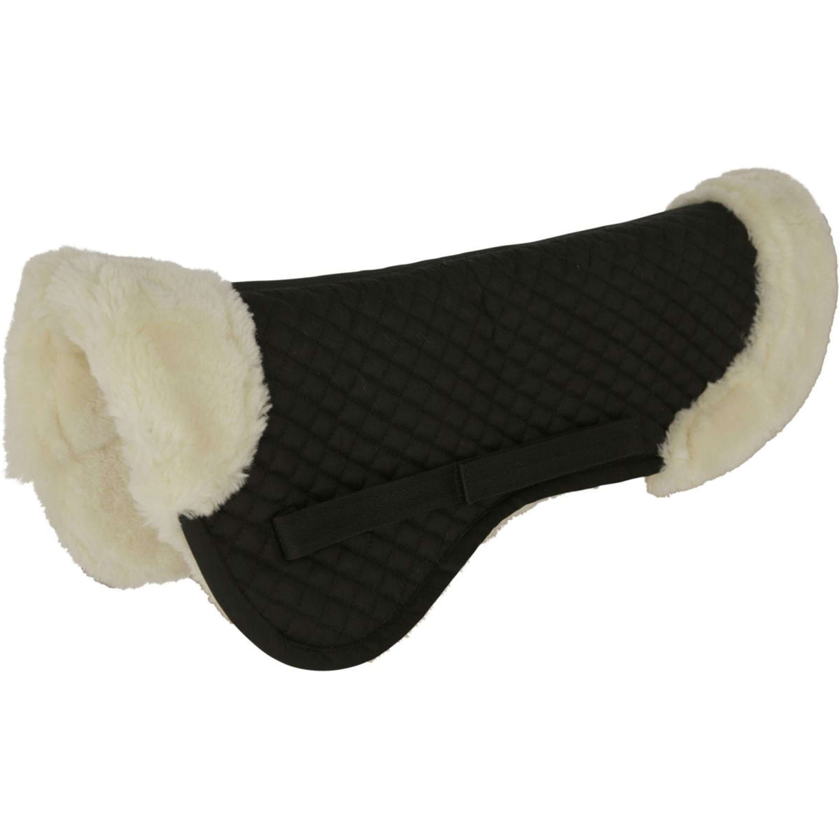 Kerbl Half Pad Fake Fur Black