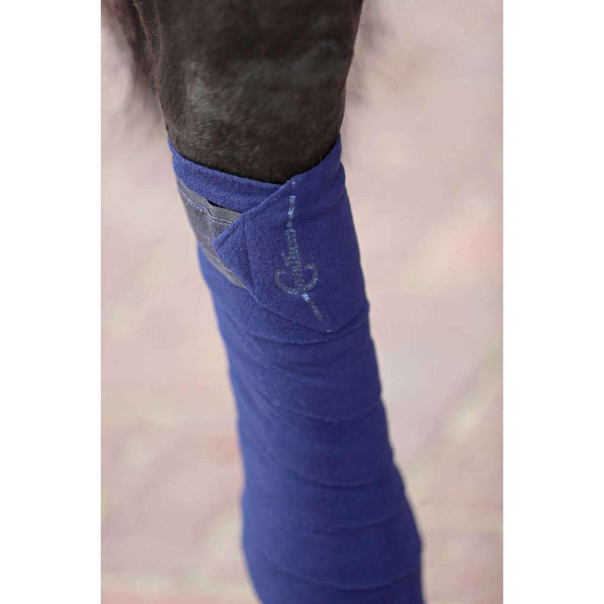 Covalliero Fleece Bandages Empara 4-pack Navy