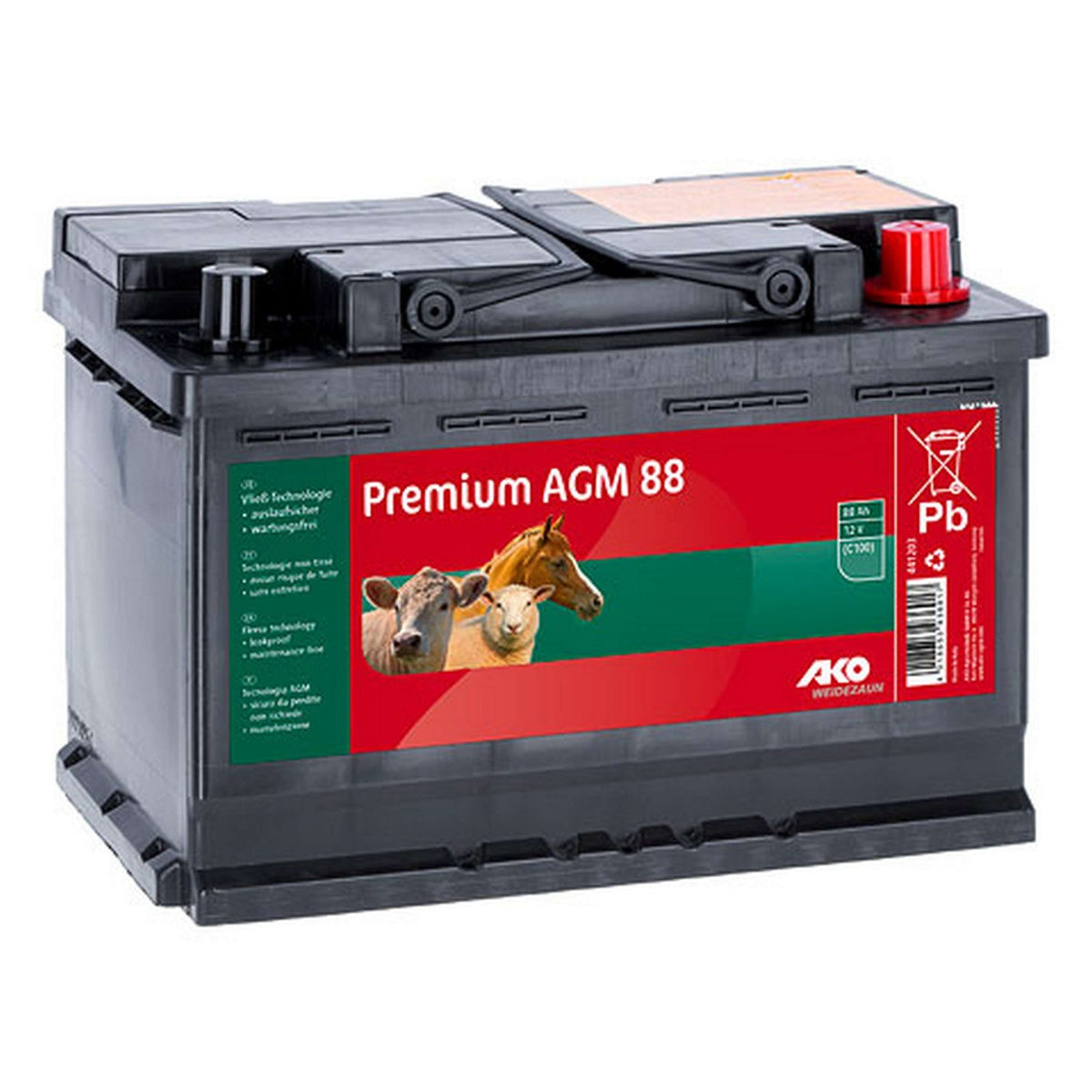 Ako Fencing Battery Premium AGM