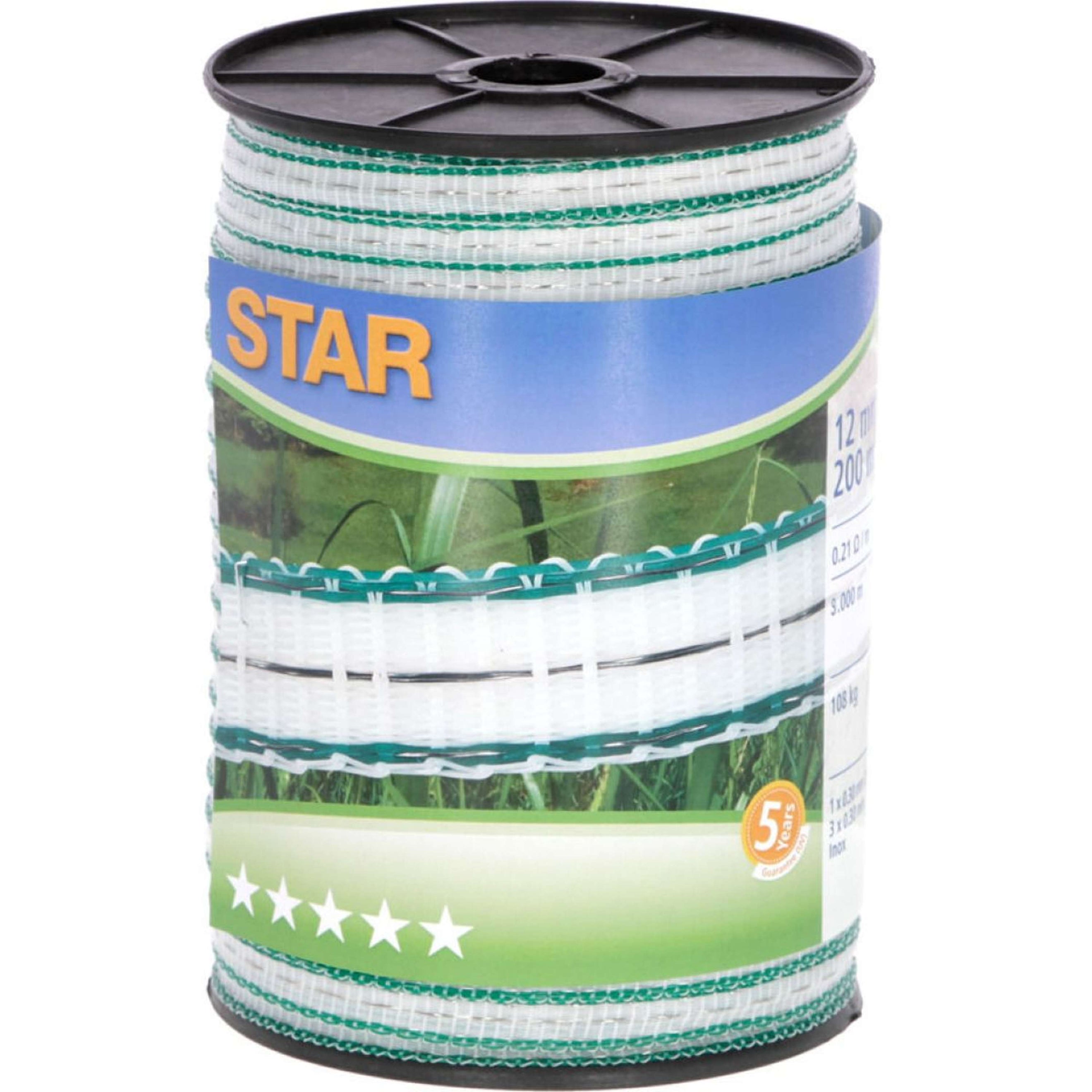 Ako Fencing Tape Star White/Green