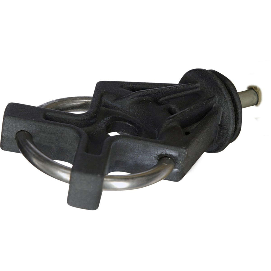 Kerbl Gate Insulator X³ Galvanized 6 Pieces Black