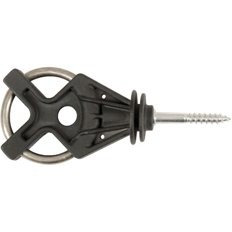 Kerbl Gate Insulator X³ Galvanized 6 Pieces Black