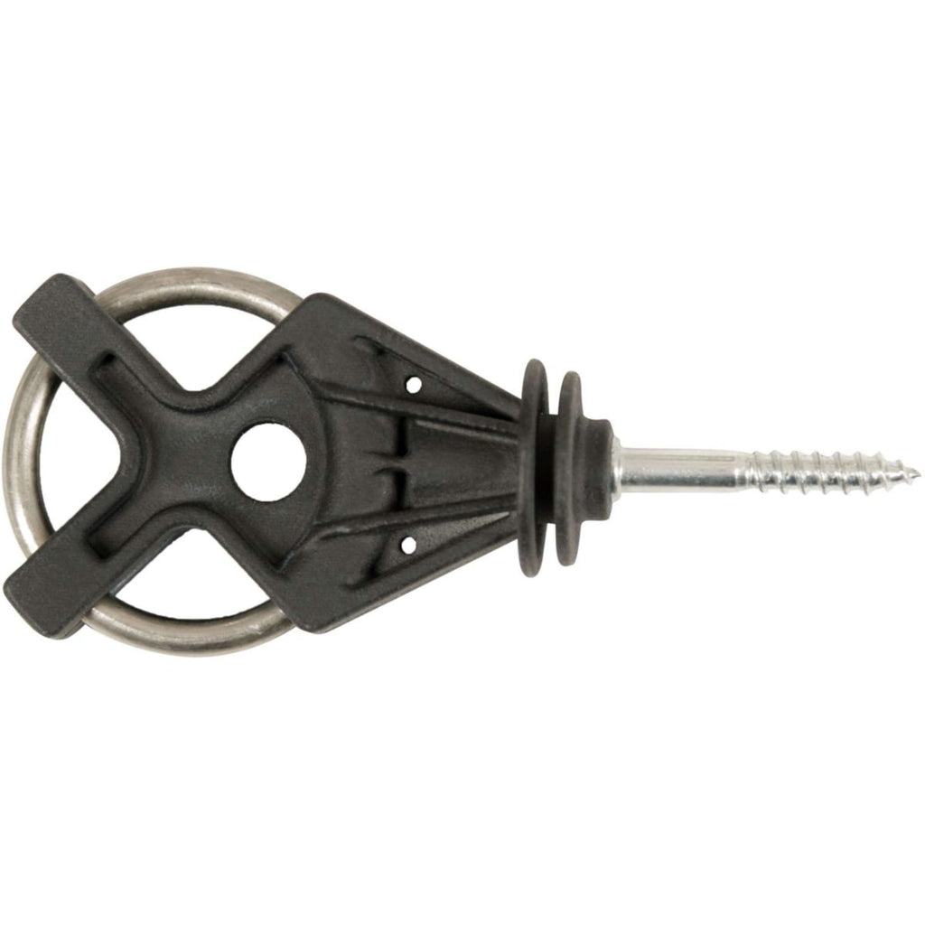 Kerbl Gate Insulator X³ Galvanized 6 Pieces Black