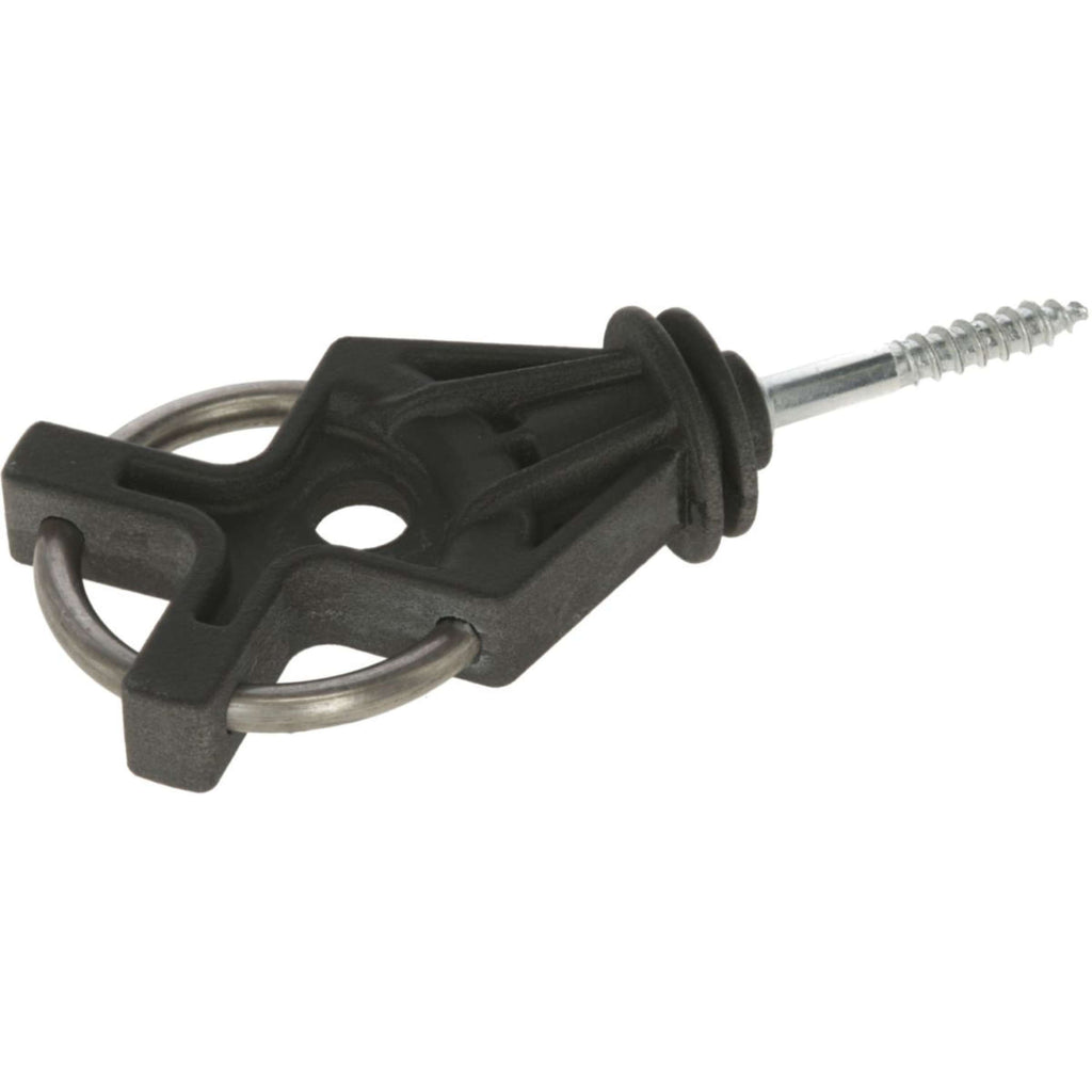 Kerbl Gate Insulator X³ Galvanized 6 Pieces Black