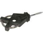 Kerbl Gate Insulator X³ Galvanized 6 Pieces Black