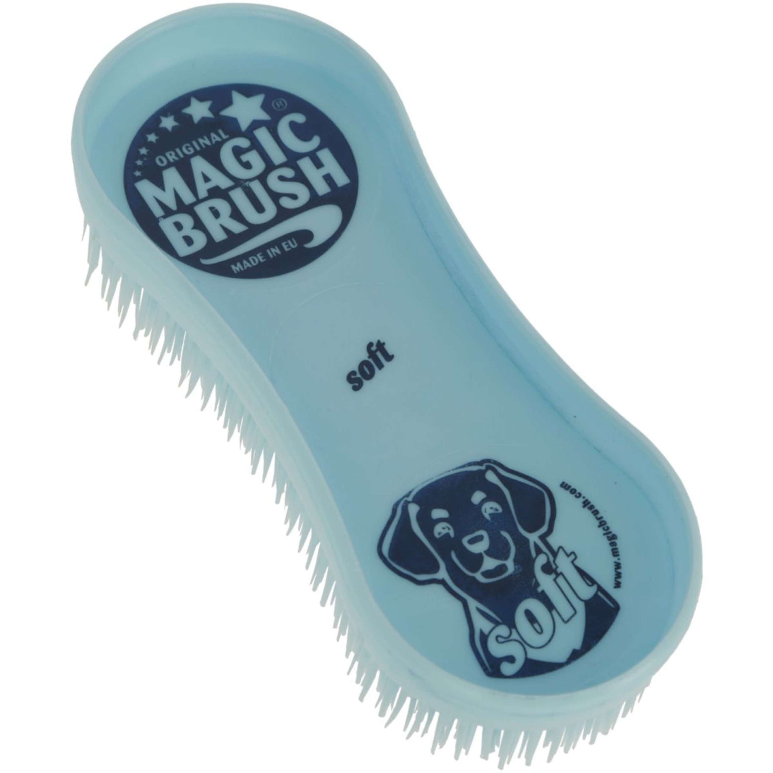 Magic Brush Soft Dog Ocean Blue