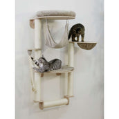 Kerbl Scratch Pole Wall Tree Dolomit Grappa Taupe