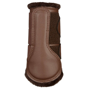 LeMieux Leg protection Brushing Fleece Brown/Brown