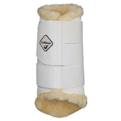 LeMieux Leg protection Brushing Fleece White/Natural