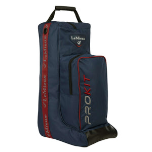 LeMieux Boot Bag Navy/Red