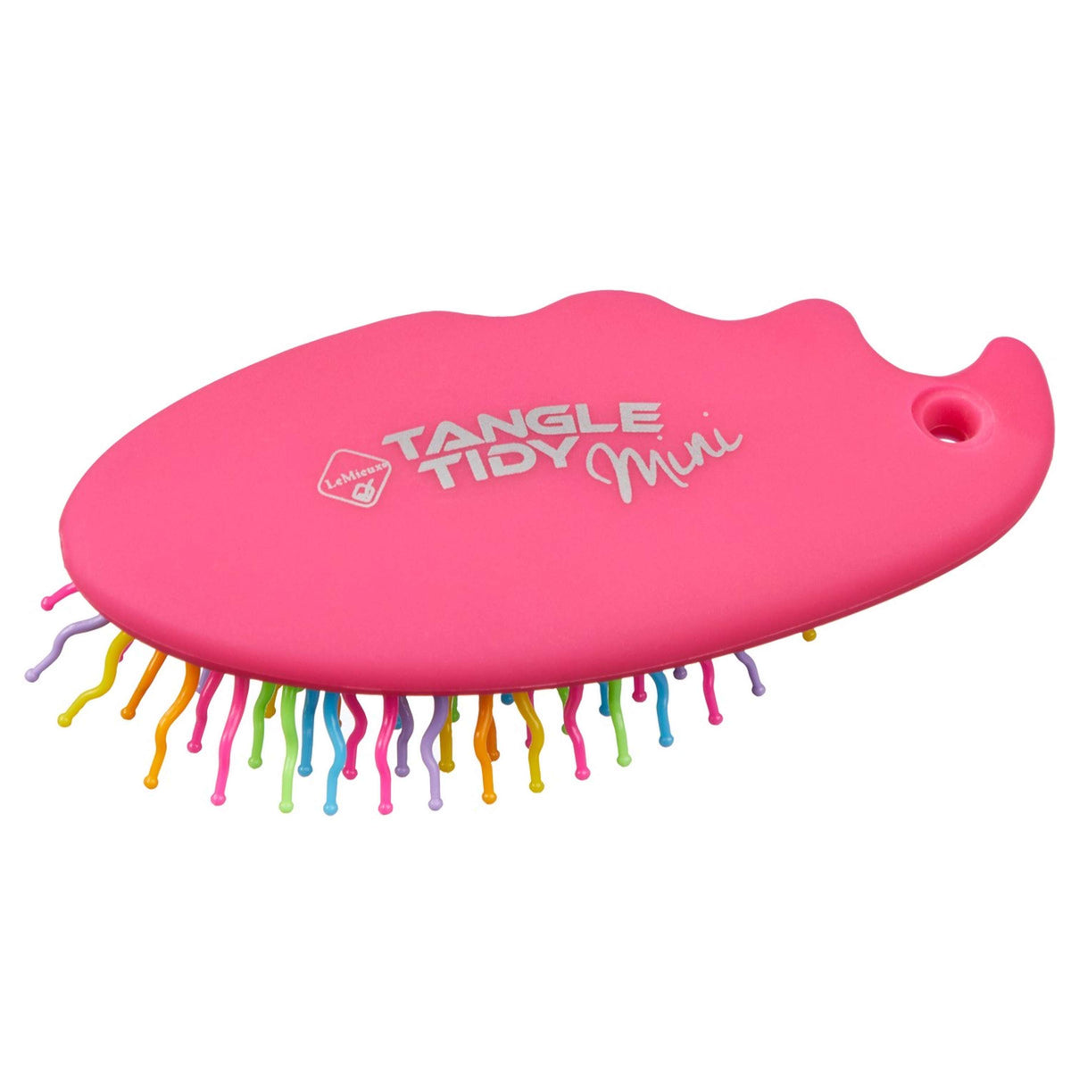 LeMieux Tail and Mane Brush Tangle Tidy Mini Pink