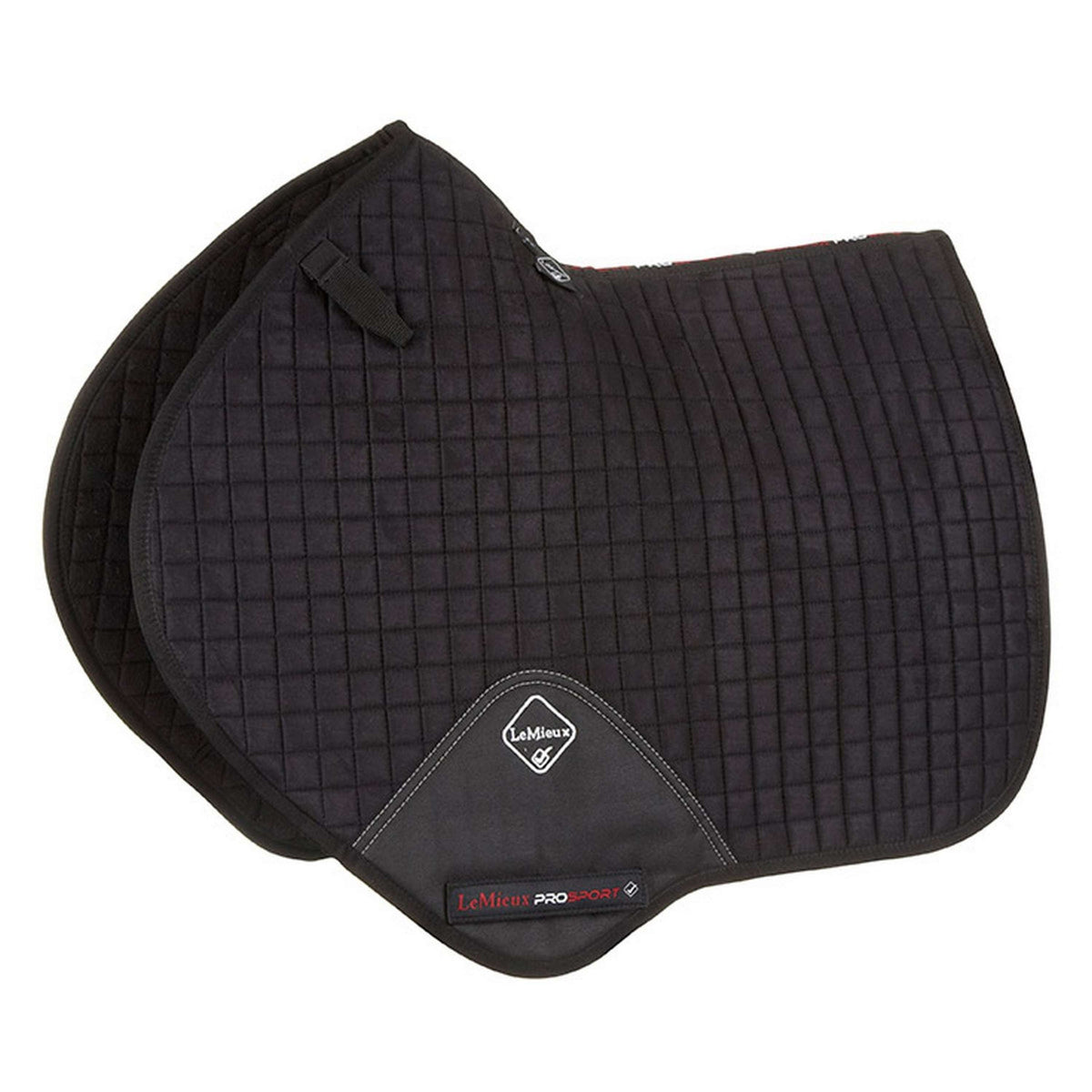 LeMieux Saddlepad Luxury Square CC Black