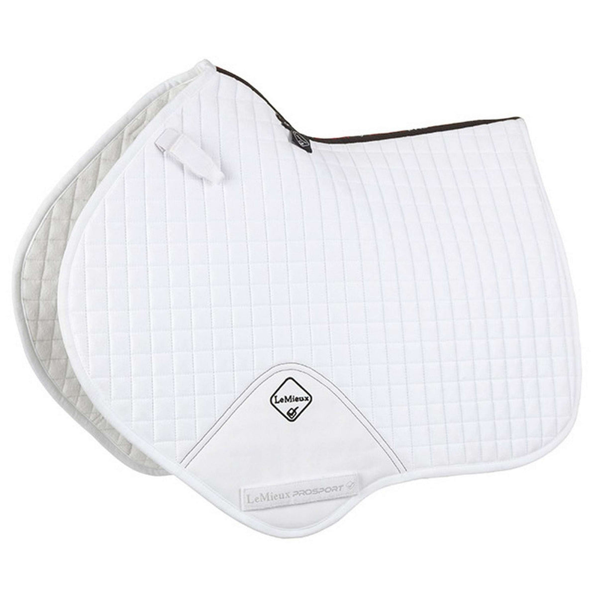 LeMieux Saddlepad Luxury Square CC White