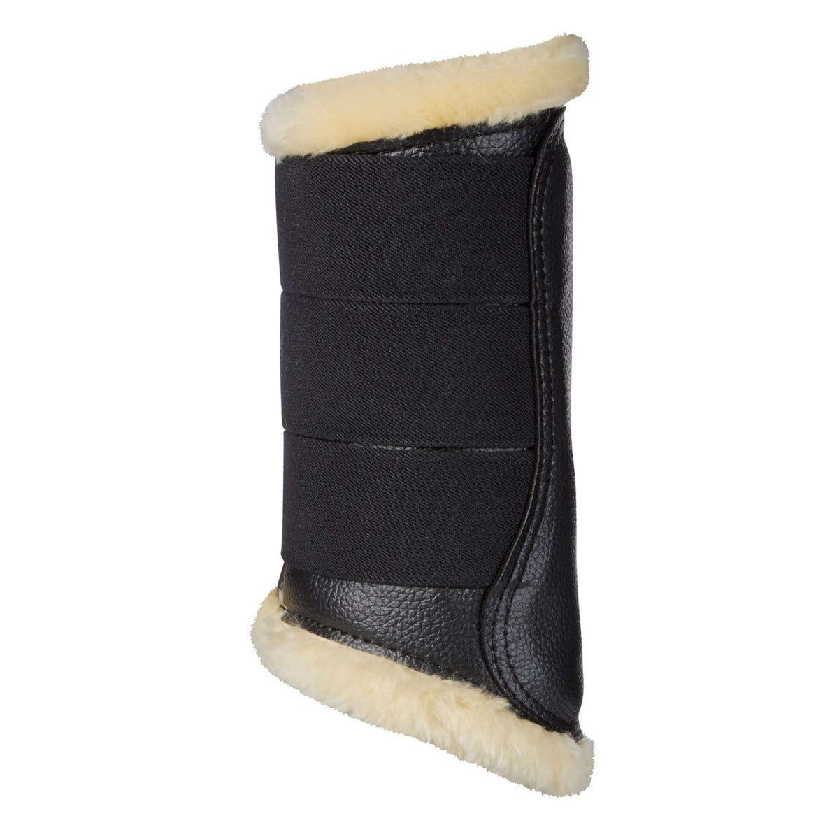 LeMieux Leg protection Brushing Fleece Black/Natural