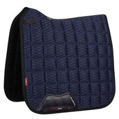 LeMieux Saddlepad Carbon Mesh Air Square Dressage Navy