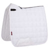 LeMieux Saddlepad Carbon Mesh Air Square Dressage White