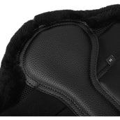 LeMieux Brushing Boots Fleece Edge Mesh Black