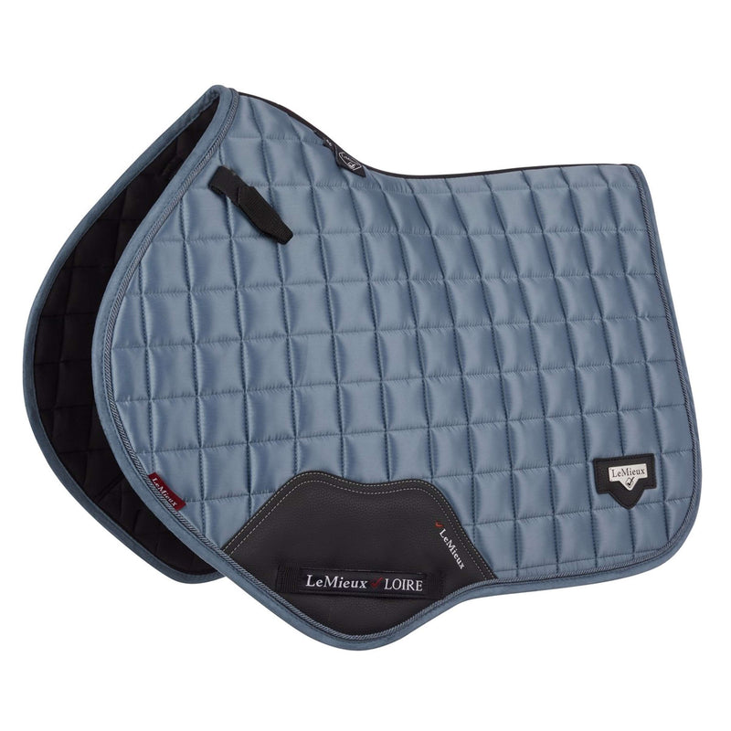 LeMieux Saddlepad Loire Classic Satin Square CC Ice Blue