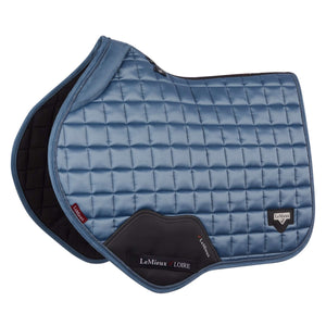 LeMieux Saddlepad Memory Classic Satin Square CC Ice Blue