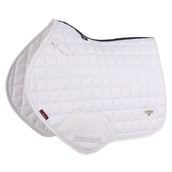 LeMieux Saddlepad Loire Classic Satin Square CC White