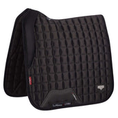 LeMieux Saddlepad Loire Memory Satin Square Dressage Black