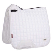 LeMieux Saddlepad Loire Classic Satin Square Dressage White