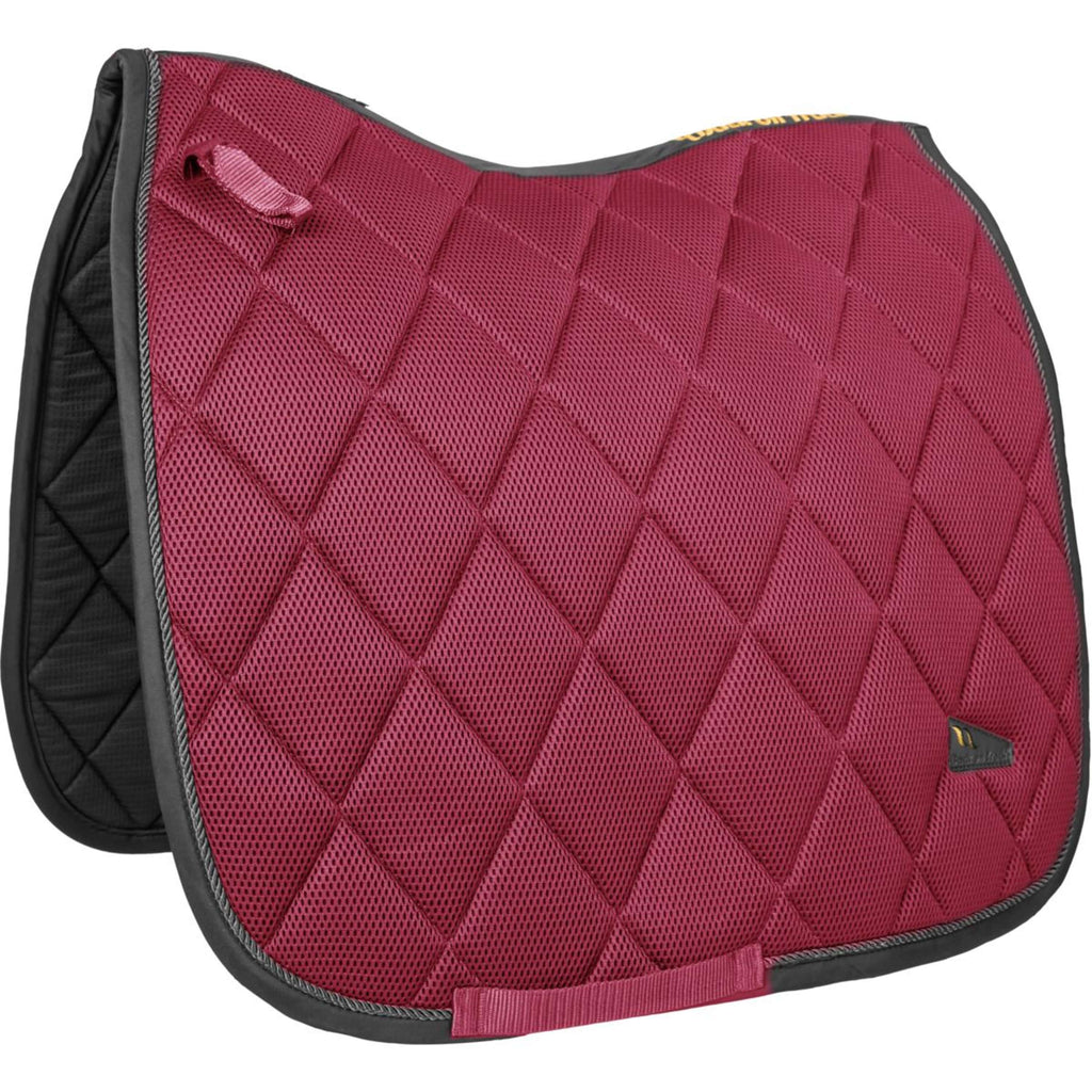 Back on Track Saddlepad AirFlow Dressage WineRed