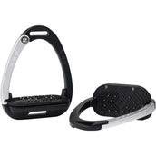 LeMieux Stirrups Vector Control Black/Aluminum