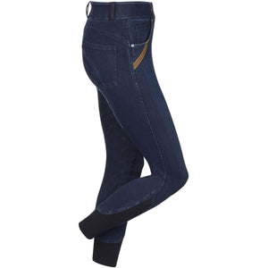 LeMieux Breeches Denim Silicon Seat Denim