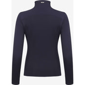 LeMieux Shirt Alice Quarter Neck Zip Navy