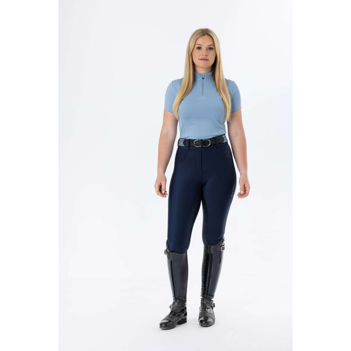 LeMieux T-Shirt Mia Mesh Base Layer Denim