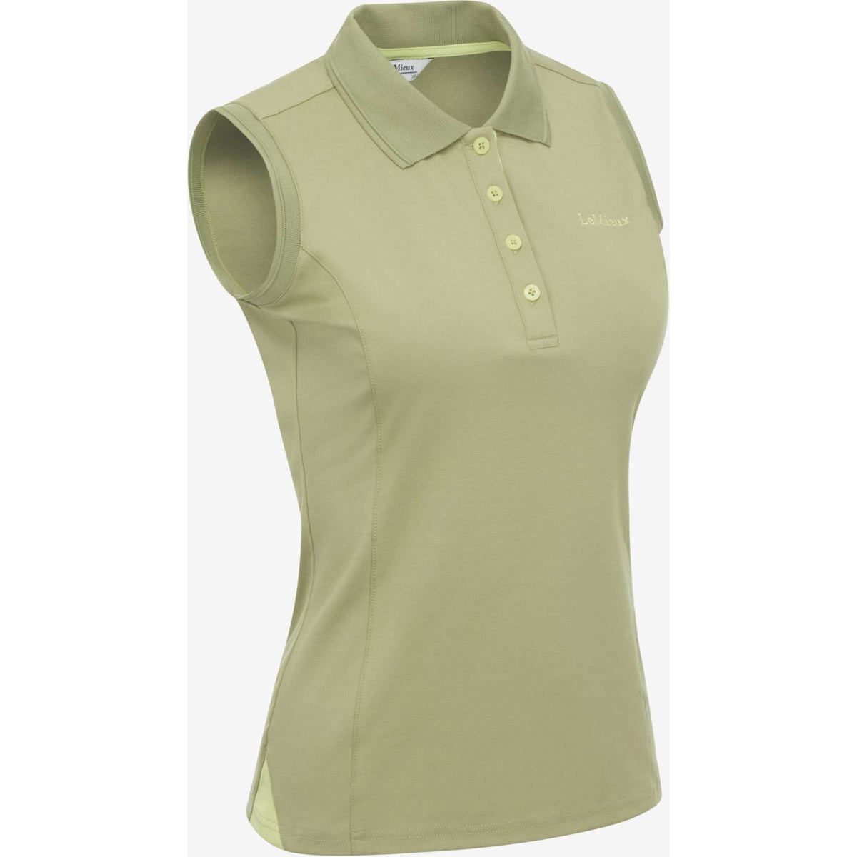 LeMieux Poloshirt Sleeveless Moss