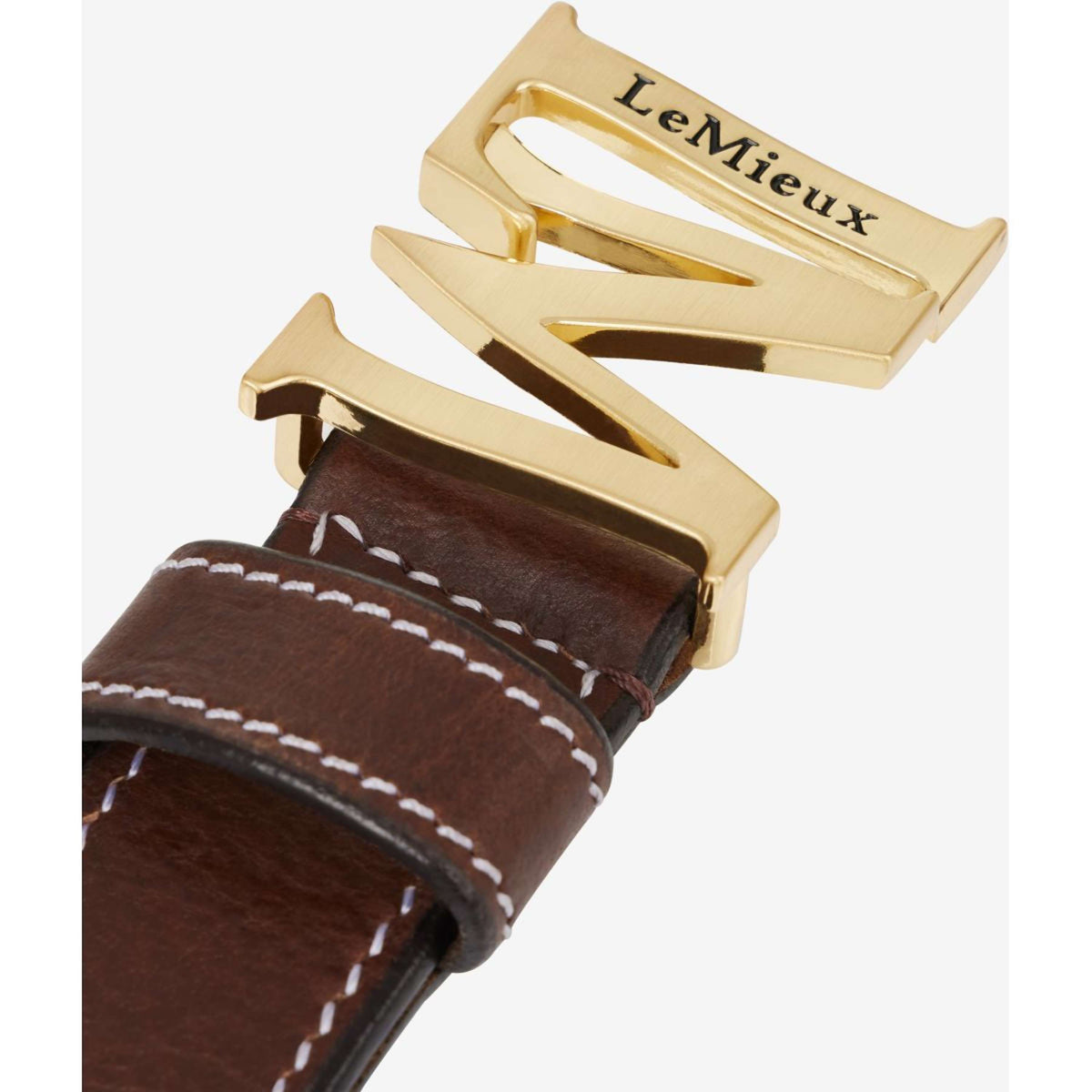 LeMieux Belt Monogram Brown