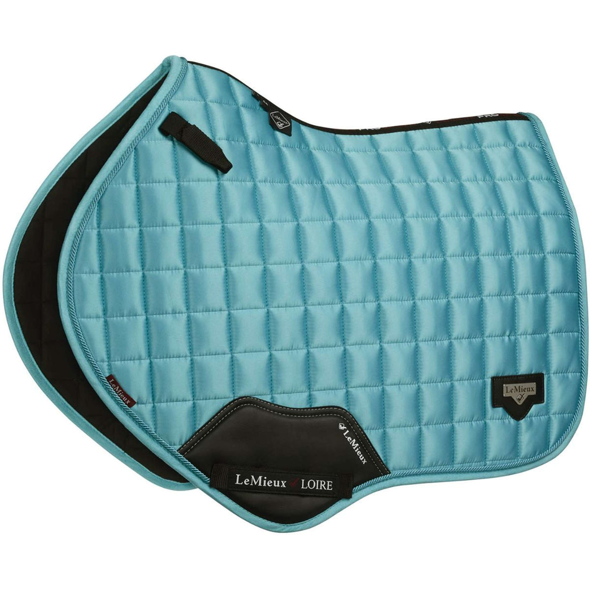 LeMieux Saddlepad Loire Classic Satin Square CC Azure