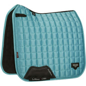 LeMieux Saddlepad Loire Classic Satin Square Dressage Azure