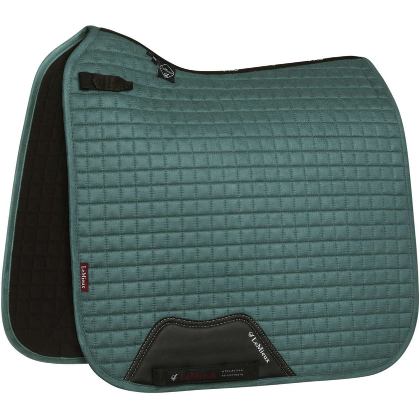 LeMieux Saddlepad Luxury Square Dressage Sage