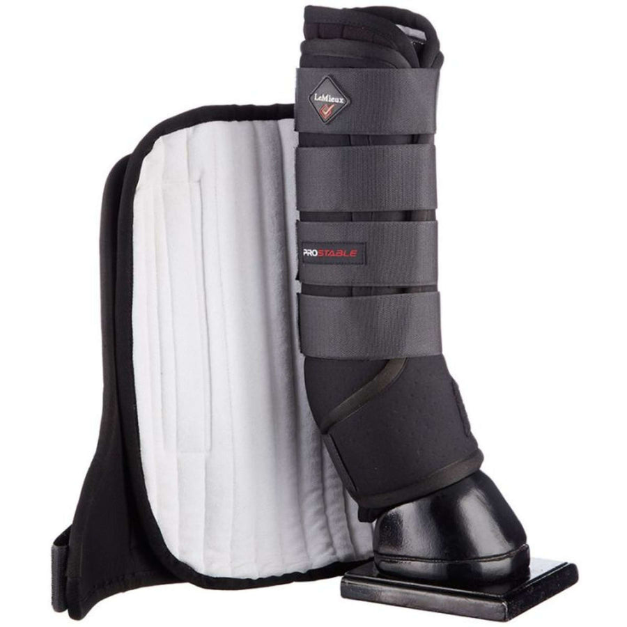 LeMieux Leg protection Stable Boot Wraps Black